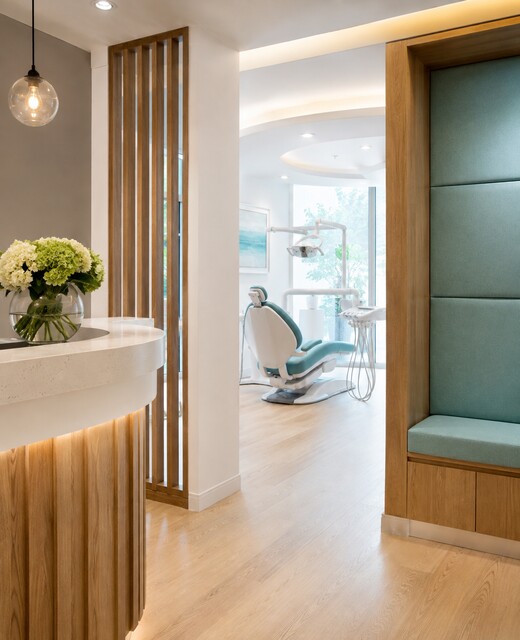 Behandlung unter dem Dentalmikroskop bei M.DENTAL